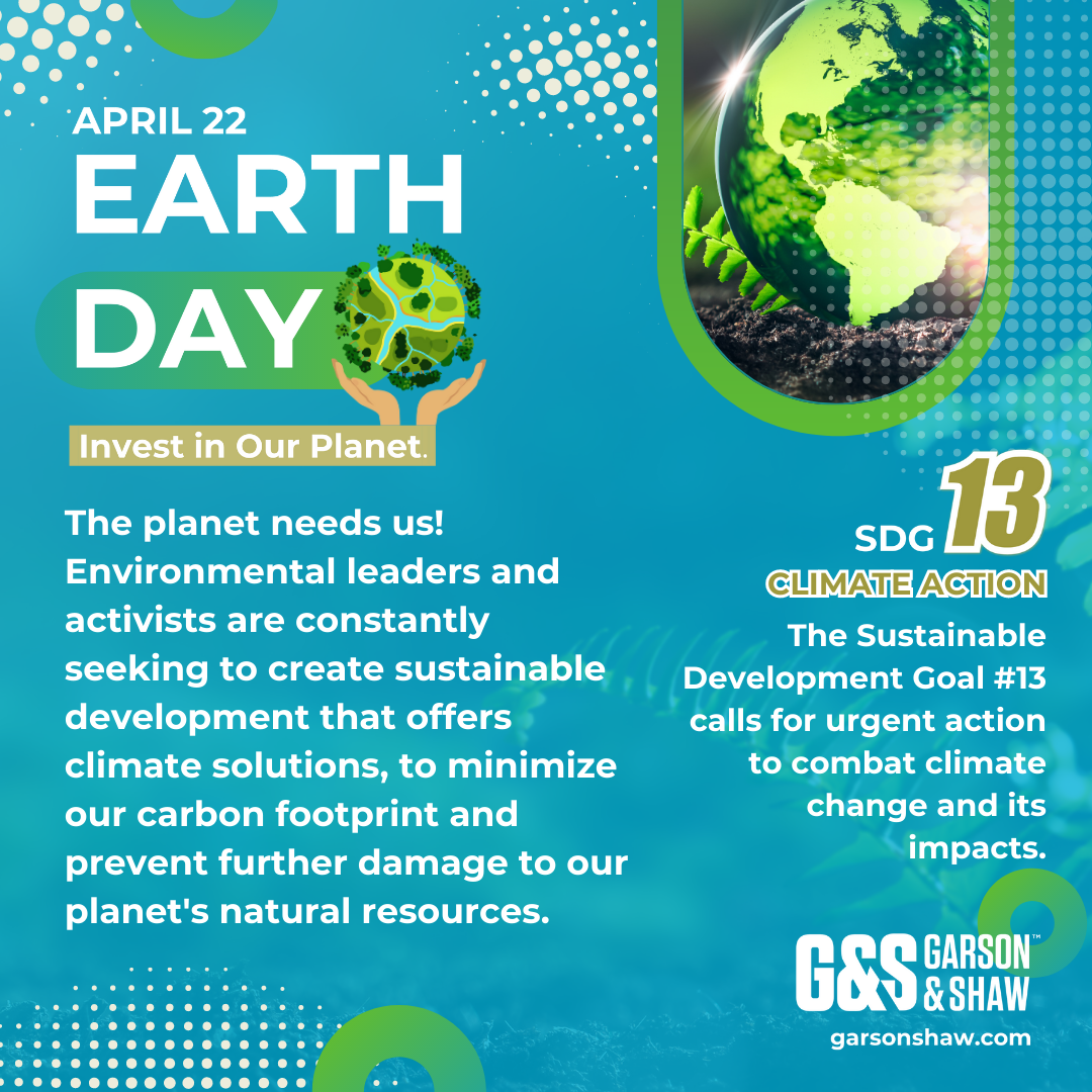 Earth Day 2023 - Used Clothing Wholesalers | Garson & Shaw