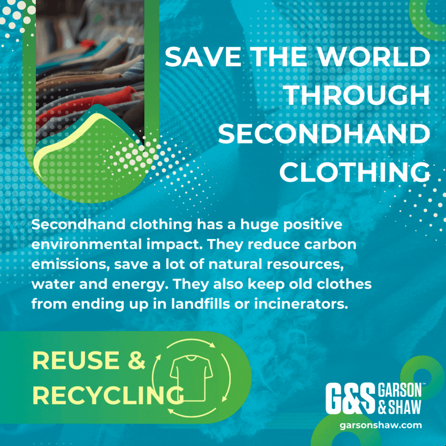 Earth Day Used Clothing Brokers Garson Shaw